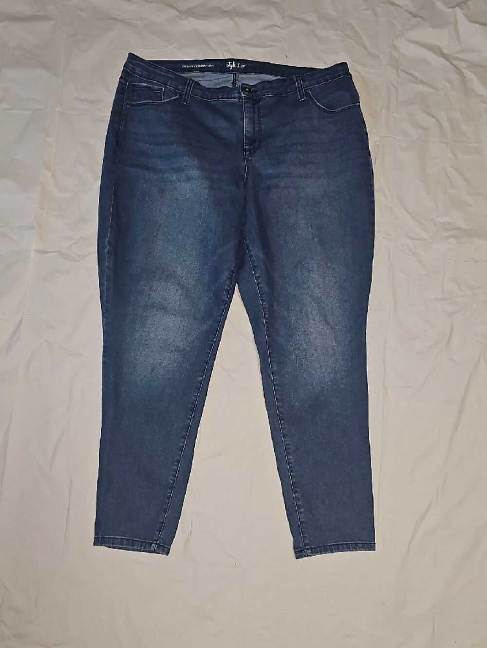 style & co Curvy Skinny Leg Women's Size 16W Jeans Used